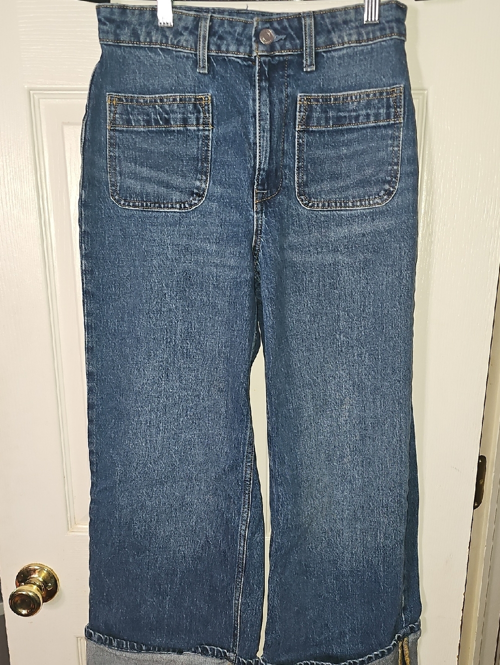 Free Assembly Retro Flare Jeans SZ 4